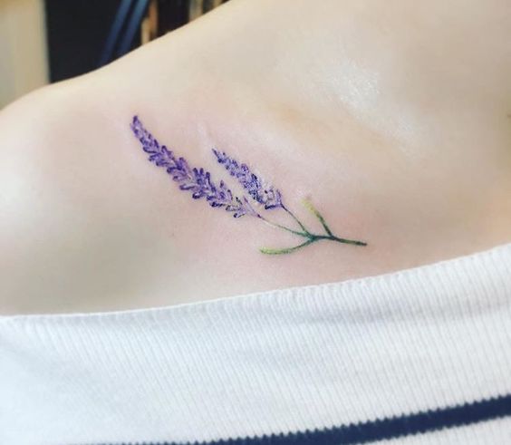 Century Ink  Ý nghĩa hình xăm hoa Oải hương  Lavender  Facebook